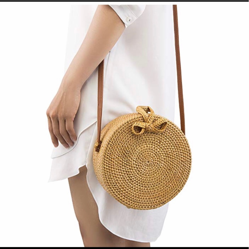 Handwoven Round Purse